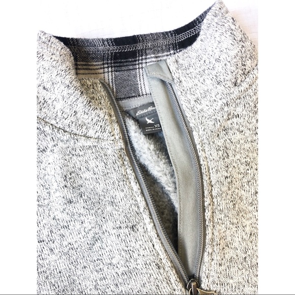 Eddie Bauer Radiator Fleece Pullover Quarterzip - Picture 2 of 3